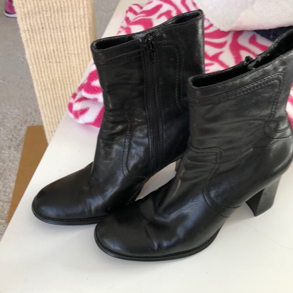 Nine West tall booties